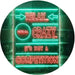 Relax We're Crazy Not a Competition LED Light Sign - Way Up Gifts