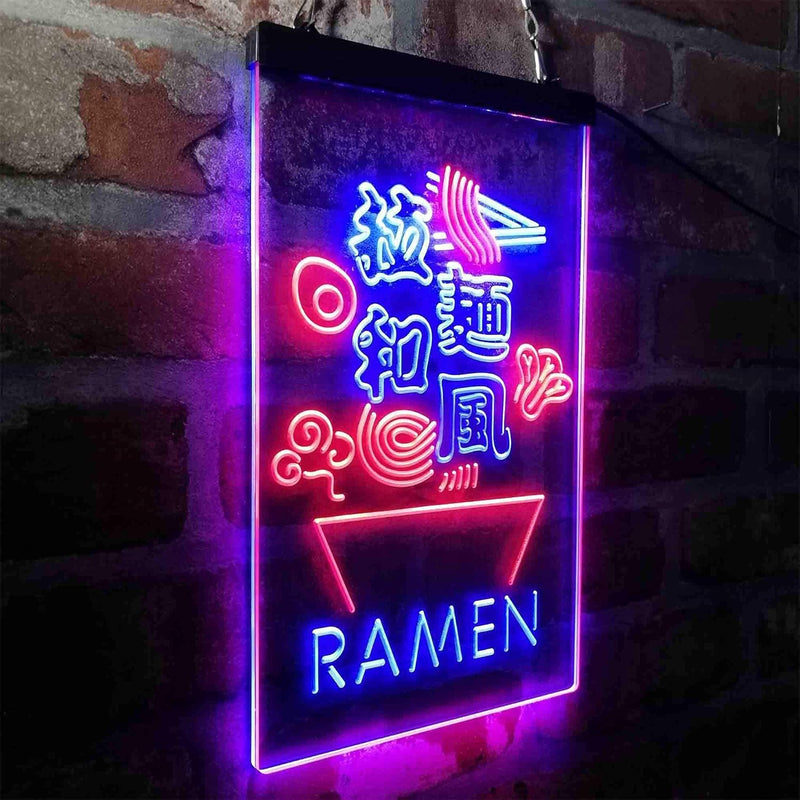 Ramen Bowl Japanese Style LED Light Sign - LED Gift Works