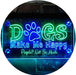 Humor Dogs Make Me Happy LED Light Sign - Way Up Gifts