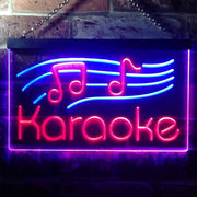 Karaoke Music Notes LED Light Sign - LED Gift Works