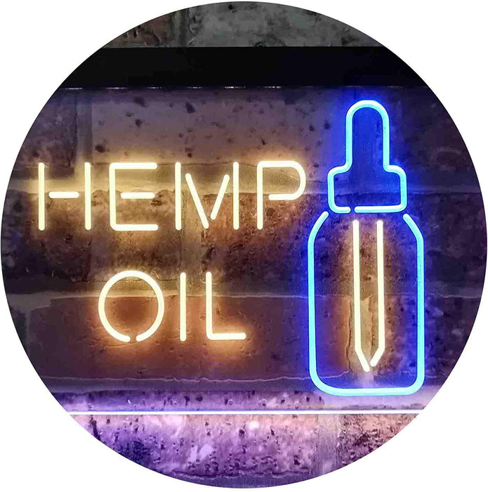 Hemp Oil LED Light Sign - Way Up Gifts
