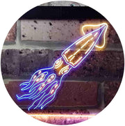 Squid Animal Ocean Display LED Light Sign - LED Gift Works