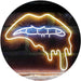 Biting Lip Bite Bleeding Art LED Light Sign - Way Up Gifts
