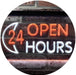 Open 24 Hours LED Light Sign - Way Up Gifts
