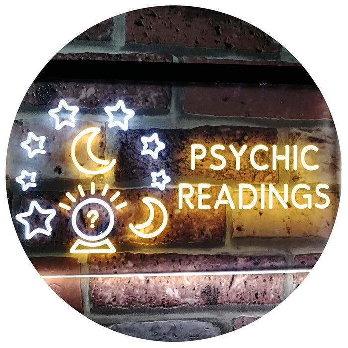 Crystal Ball Psychic Readings LED Light Sign - Way Up Gifts