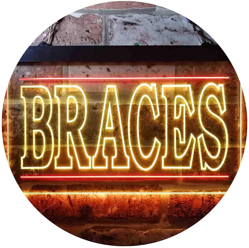 Orthodontist Braces LED Light Sign - LED Gift Works