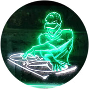 DJ Disc Jockey Disco Music Bar Beer LED Light Sign - LED Gift Works