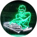 DJ Disc Jockey Disco Music Bar Beer LED Light Sign - Way Up Gifts