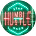 Stay Humble Hustle Hard LED Light Sign - Way Up Gifts