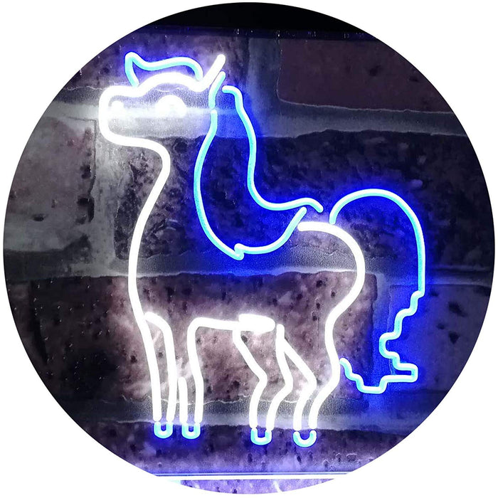 Magical Horse Pony LED Light Sign - Way Up Gifts