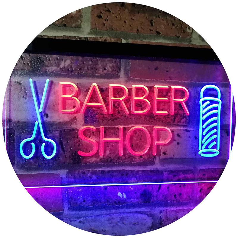 Barber Shop LED Light Sign - LED Gift Works