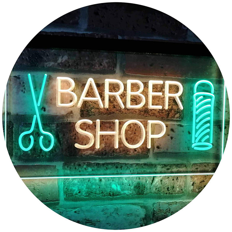 Barber Shop LED Light Sign - LED Gift Works