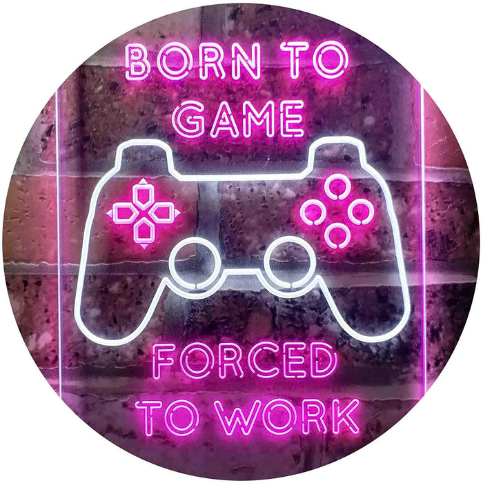 Born to Game Room LED Light Sign - Way Up Gifts