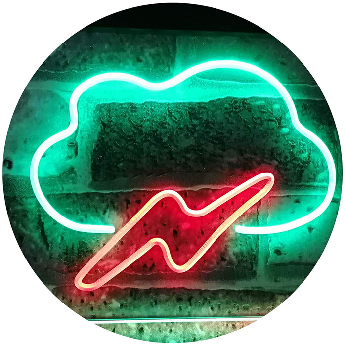 Cloud Lightning Kid's Room Decor LED Light Sign - Way Up Gifts
