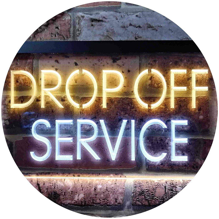 Drop Off Service LED Light Sign - Way Up Gifts