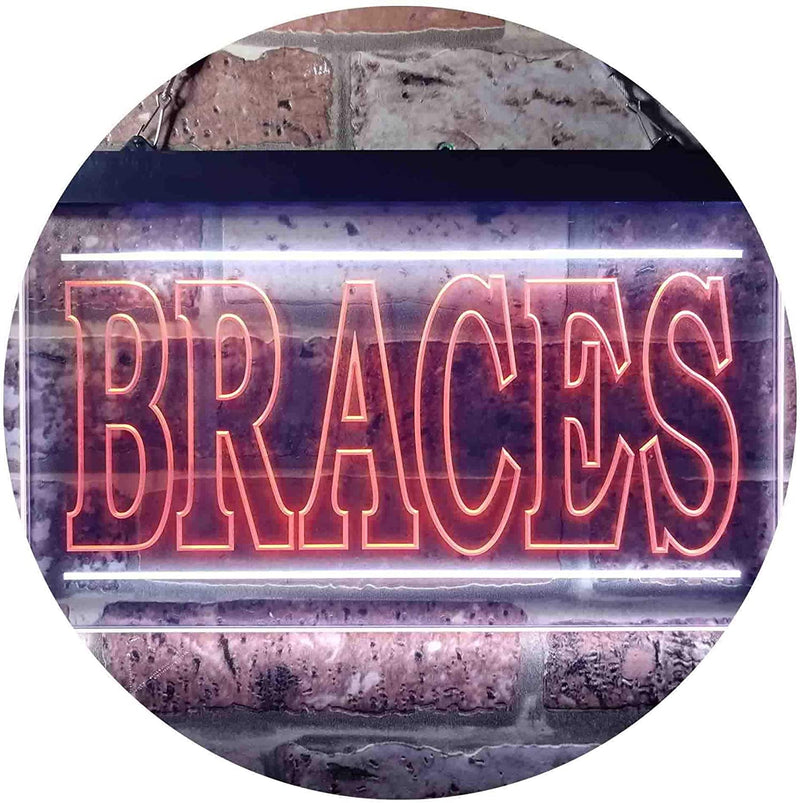 Orthodontist Braces LED Light Sign - LED Gift Works