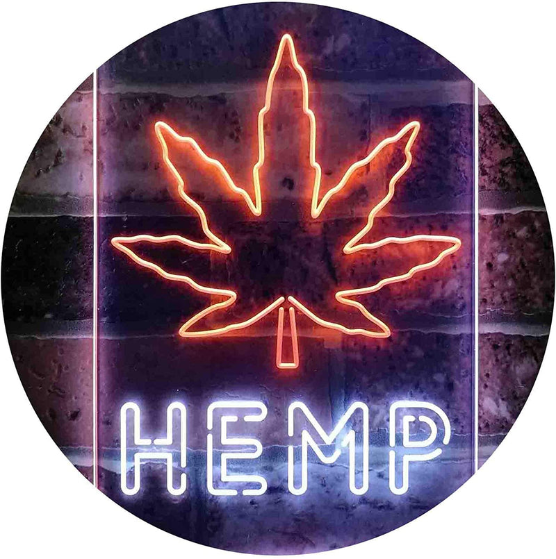Hemp LED Light Sign - LED Gift Works