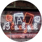 Poker Blackjack LED Light Sign - LED Gift Works