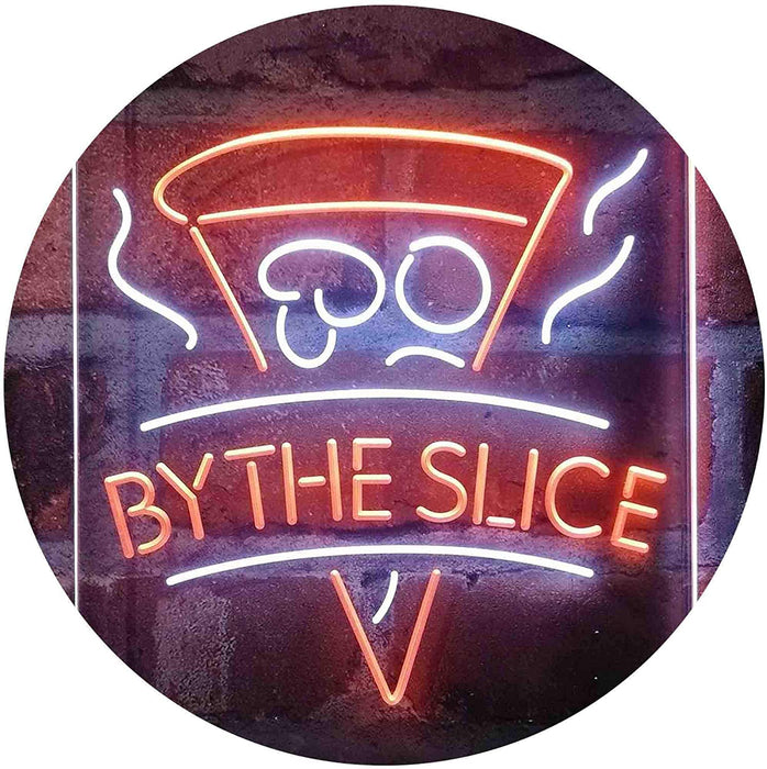 Pizza by The Slice LED Light Sign - Way Up Gifts