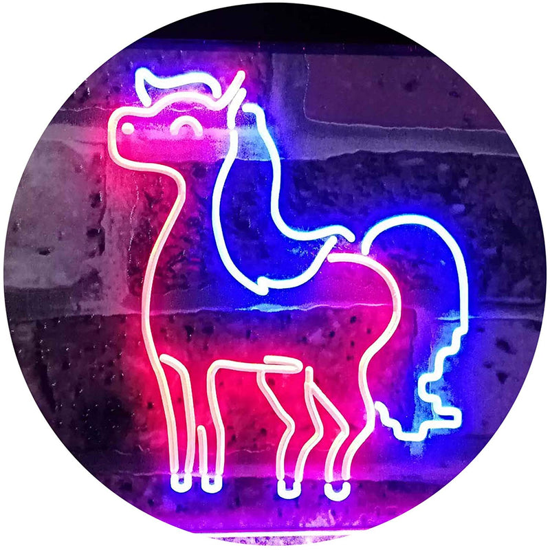 Magical Horse Pony LED Light Sign - LED Gift Works