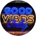 Good Vibes Only Party Room LED Light Sign - Way Up Gifts
