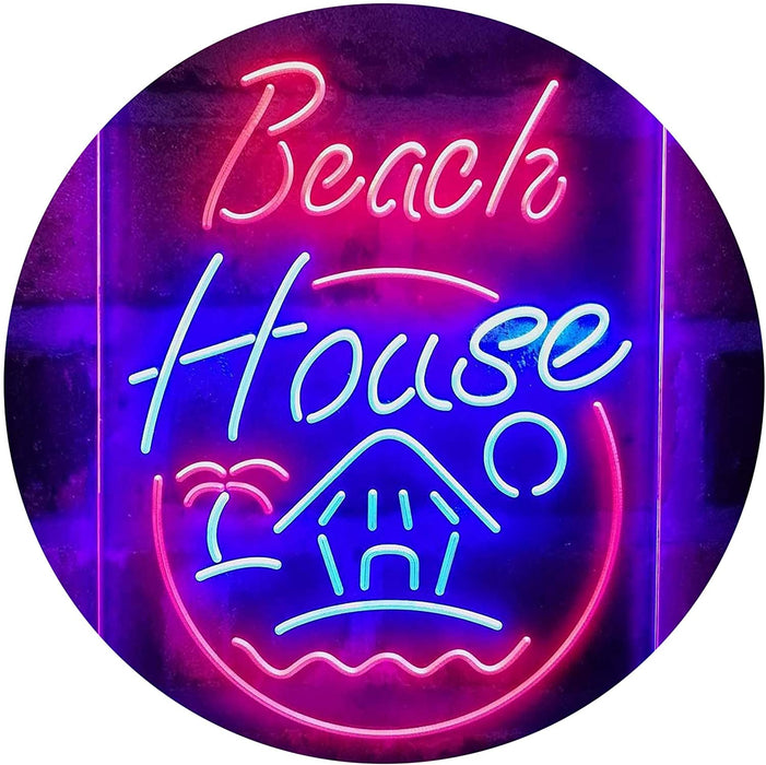 Vacation Beach House Decor Display LED Light Sign - Way Up Gifts