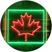 Canada Canadian Maple Leaf LED Light Sign - LED Gift Works