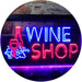 Wine Shop LED Light Sign - Way Up Gifts