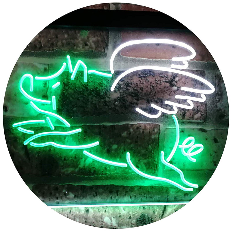Flying Pig LED Light Sign - LED Gift Works