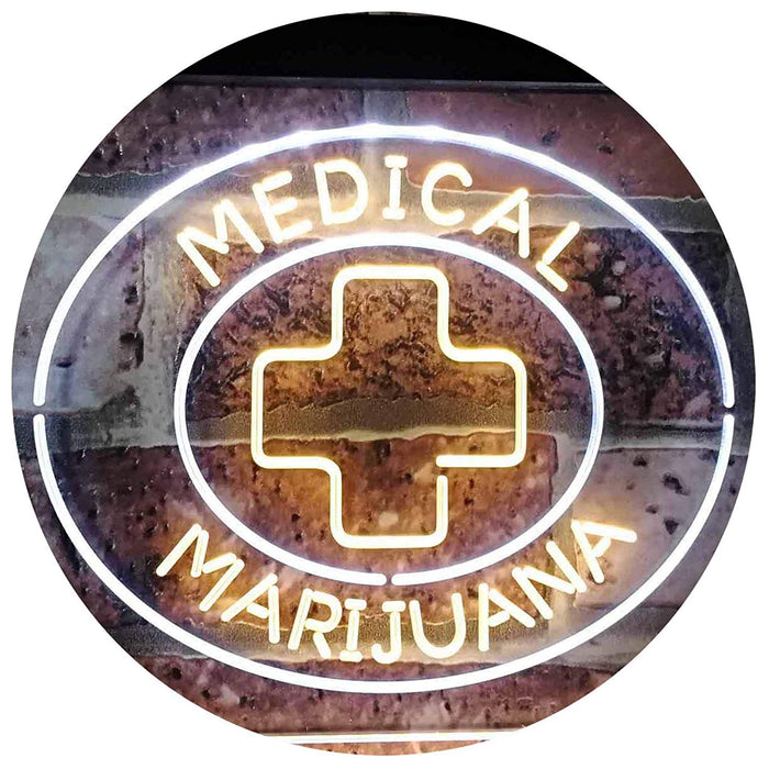 Medical Marijuana LED Light Sign - Way Up Gifts