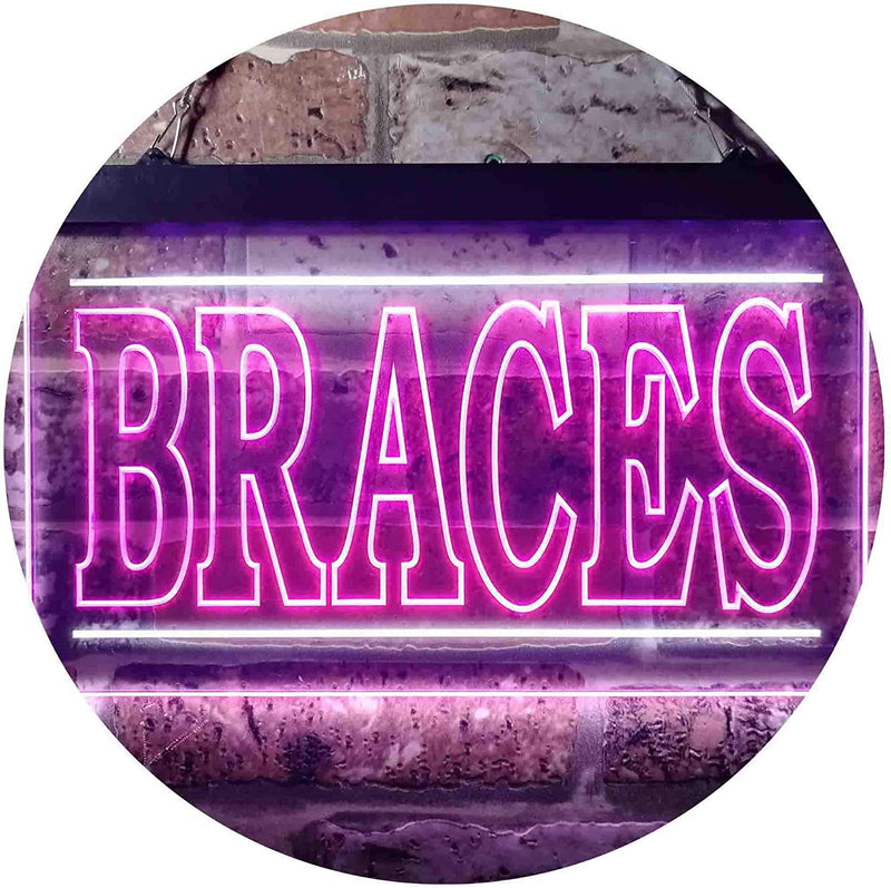Orthodontist Braces LED Light Sign - LED Gift Works
