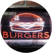 Hamburgers Burgers LED Light Sign - LED Gift Works