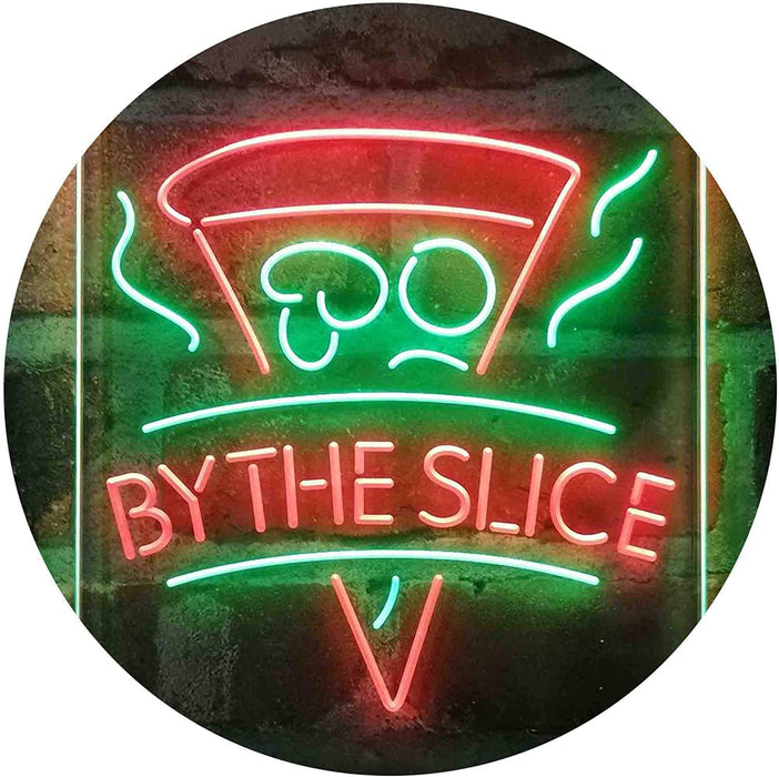 Pizza by The Slice LED Light Sign - Way Up Gifts