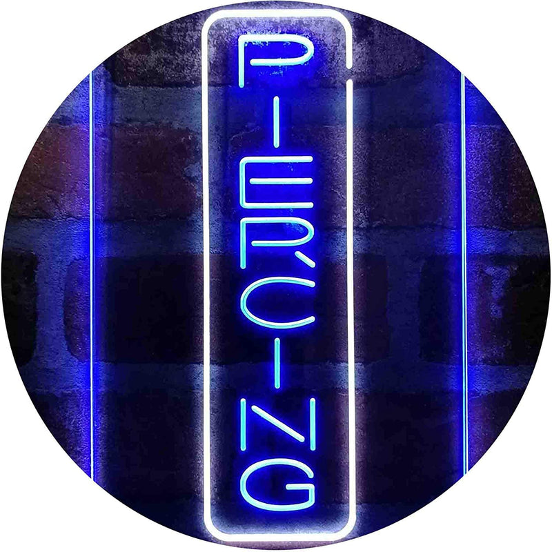 Vertical Piercing LED Light Sign - LED Gift Works