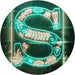 Family Name Letter S Monogram Initial LED Light Sign - Way Up Gifts