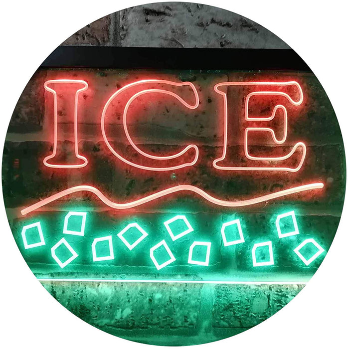 Ice Bags Supply Shop LED Light Sign - Way Up Gifts
