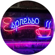 Coffee Espresso LED Light Sign - LED Gift Works