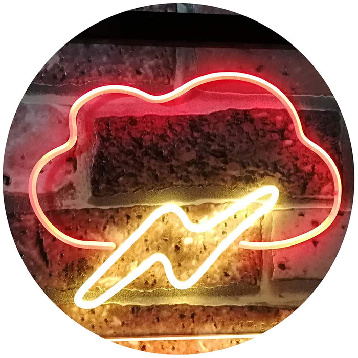 Cloud Lightning Kid's Room Decor LED Light Sign - Way Up Gifts