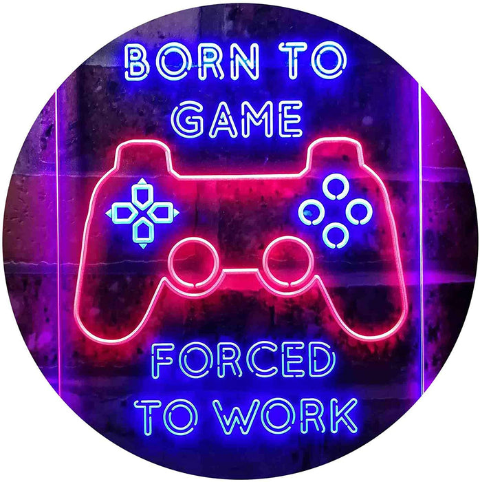 Born to Game Room LED Light Sign - Way Up Gifts