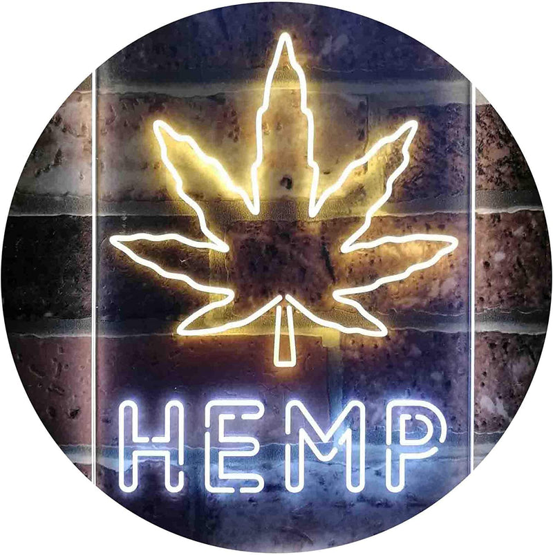 Hemp LED Light Sign - LED Gift Works
