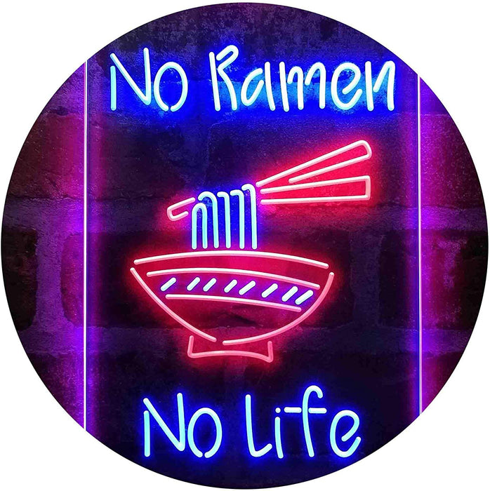 No Ramen No Life Shop LED Light Sign - Way Up Gifts