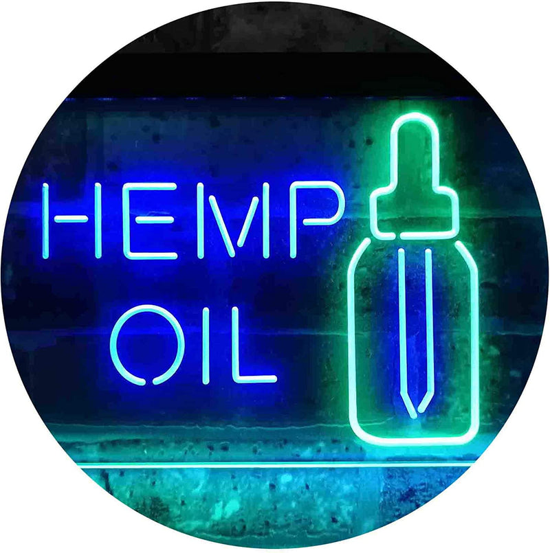 Hemp Oil LED Light Sign - LED Gift Works