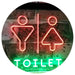 Male Female Restrooms Toilet LED Light Sign - Way Up Gifts