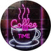 Coffee Time Cup Shop Cafe LED Light Sign - Way Up Gifts