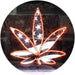 Marijuana Leaf USA Flag LED Light Sign - Way Up Gifts