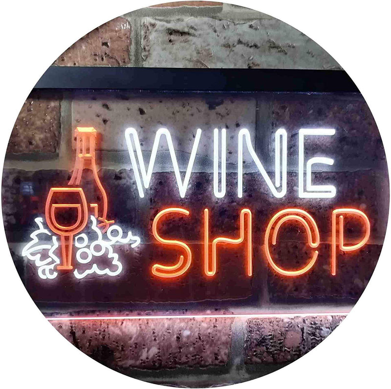 Wine Shop LED Light Sign - LED Gift Works