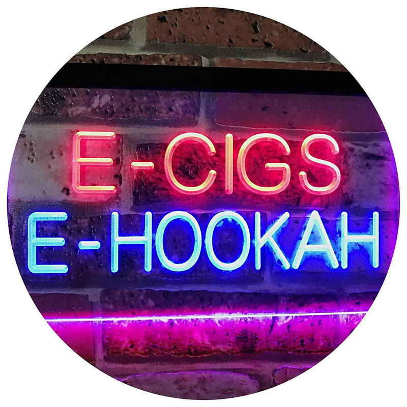 Vape Shop E-Cigs E-Hookah LED Sign - LED Gift Works