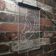 Ear Piercing Display LED Light Sign - LED Gift Works