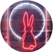 Rabbit Moon Window Display LED Light Sign - Way Up Gifts