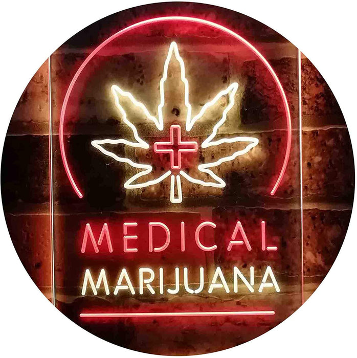Medical Marijuana LED Light Sign - Way Up Gifts